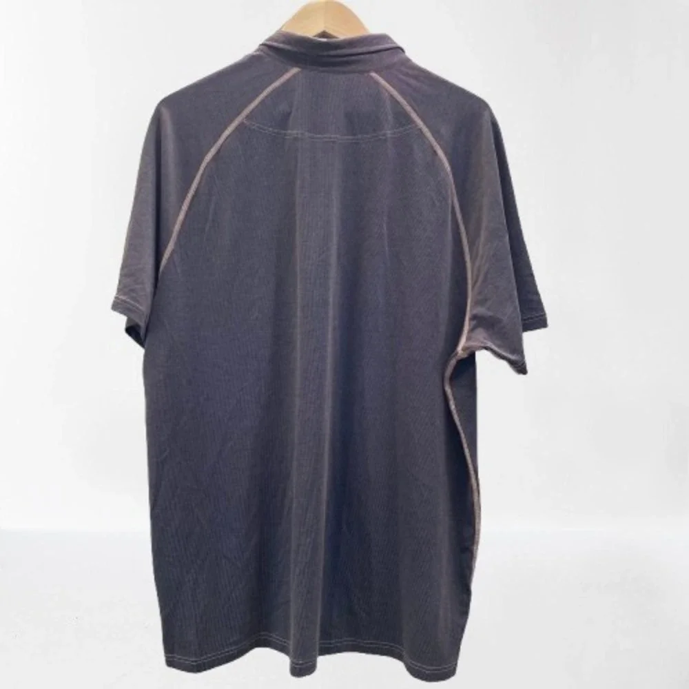 NEW Rhone Men's Delta Pique‎ Polo in Mahogany Wicking XXL